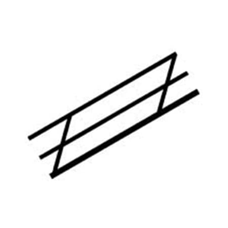 Plastruct No.1 1 Isto 32 Abs Stair Rail PLS90484